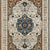 Chronos Rust in Rust Area Rugs