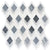 Ashbury in Cobolt Avenue 4 1/2x2 1/2 Natural Stone