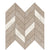 Cove in Coast Dart Mosaic Tile