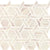 Fonte in Pier White Blend Rotating Hexagon Natural Stone