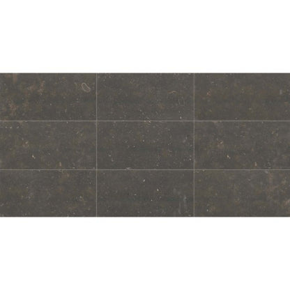 Center City in Chadwick Charcoal 4x12 Honed Natural Stone