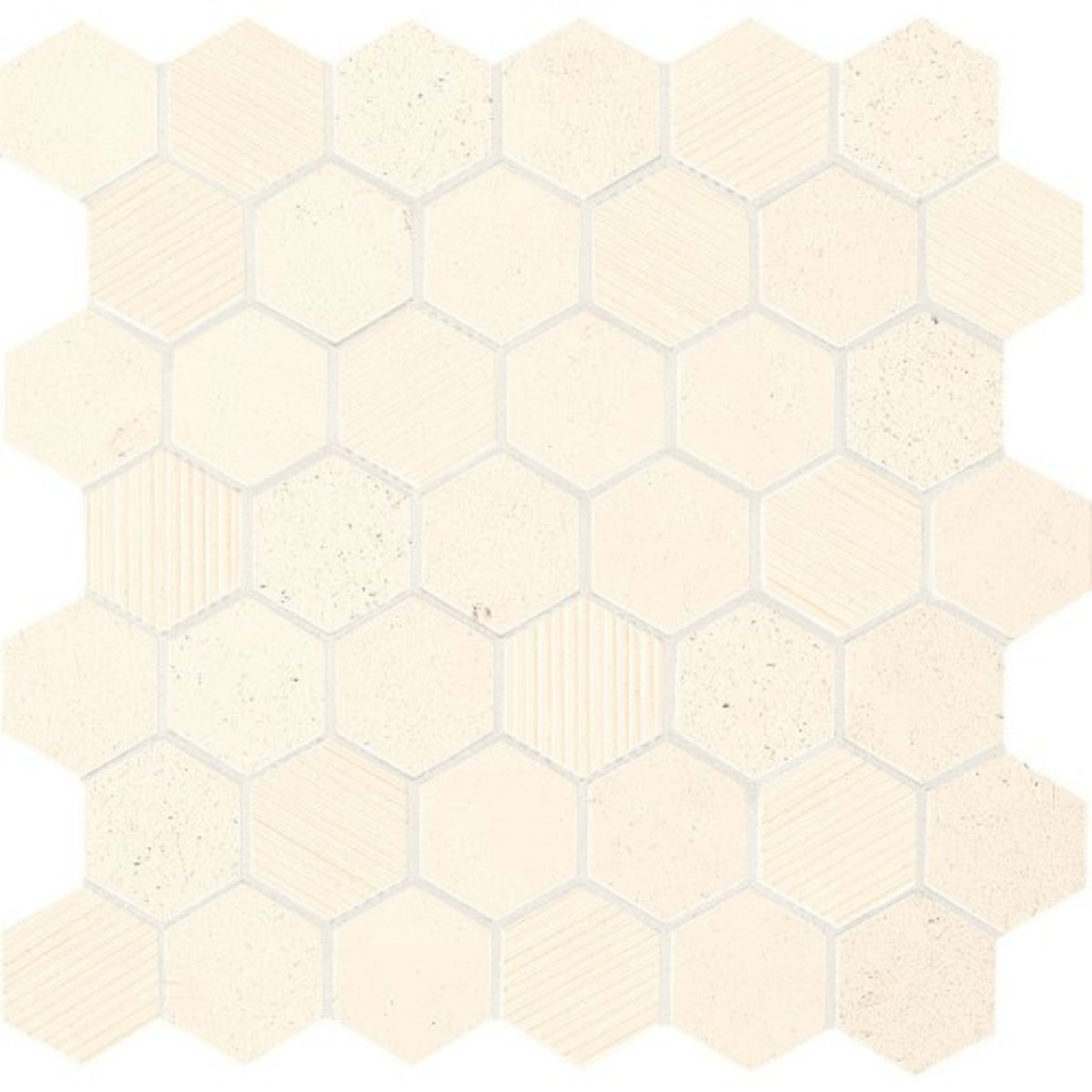 Limestone Collection in Blavet Blanc Hexagon Natural Stone
