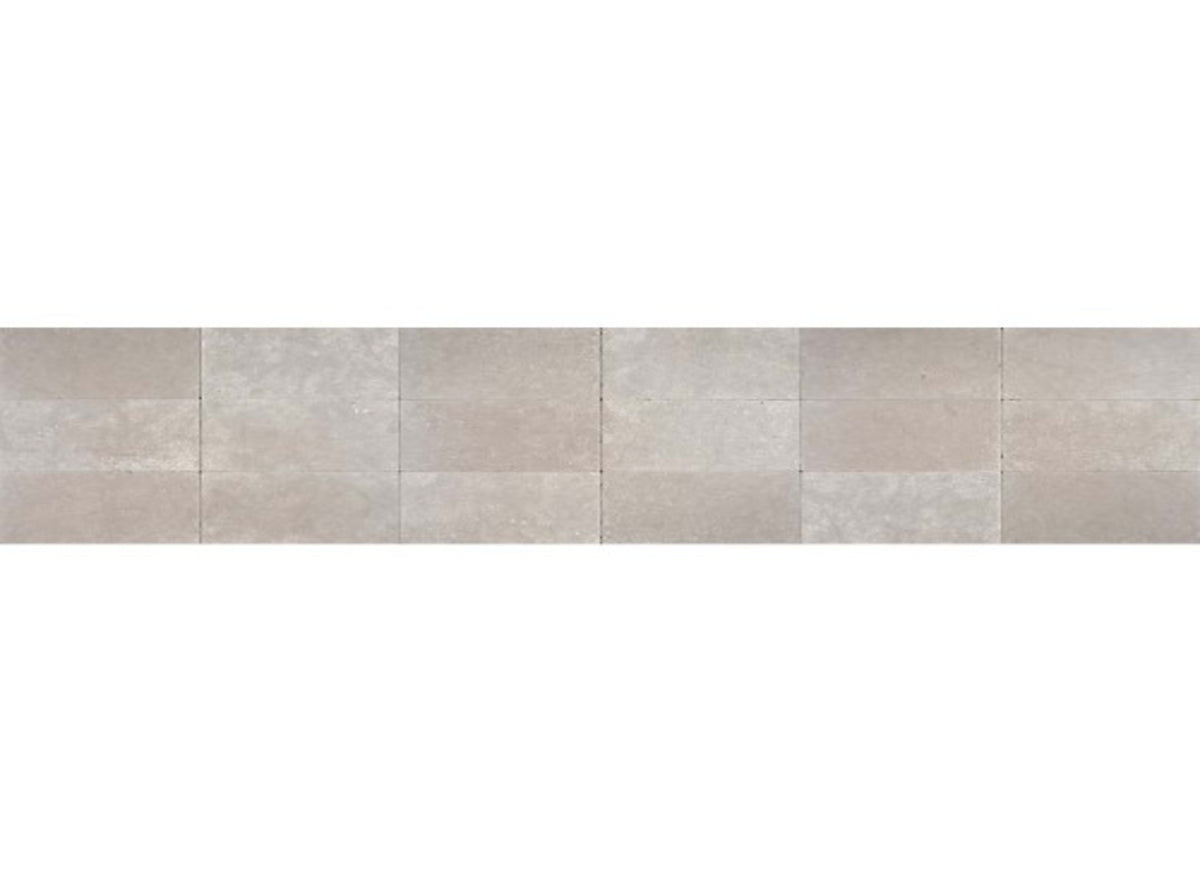 Limestone Collection in Touques Gris 6x18