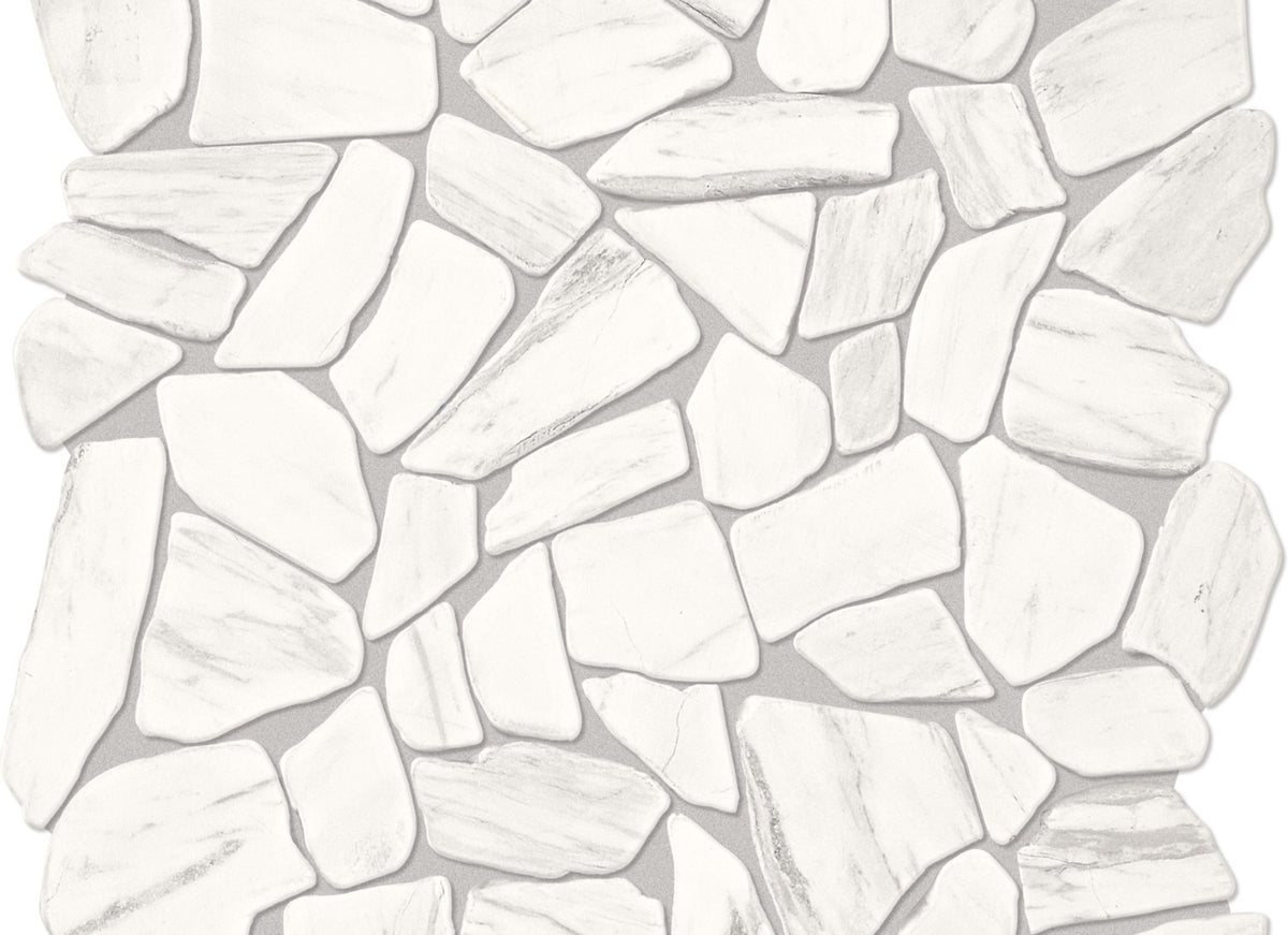 Raine in Stratus White - River Pebble