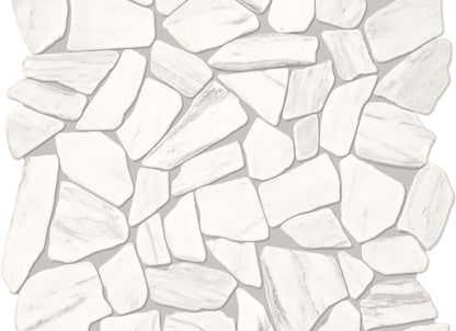 Raine in Stratus White - River Pebble