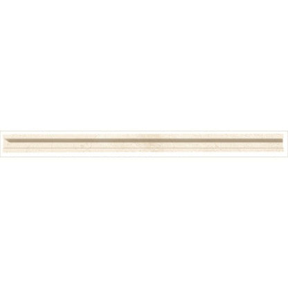 Marble Collection in Latte Decorative Polished .75x12 Natural Stone