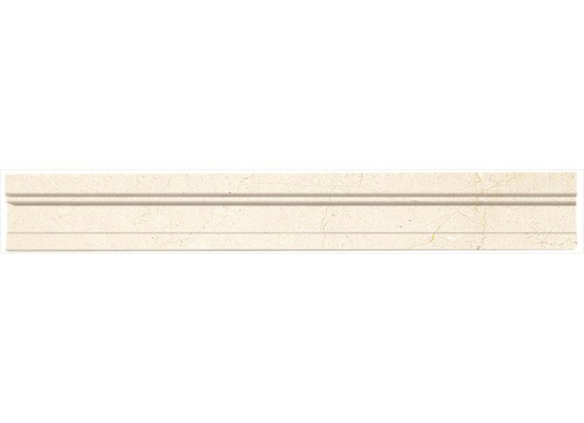 Marble Collection in Latte Decorative Honed 2x12