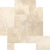 Marble Collection in Phaedra Cream Versailles Pattern 8x16 Natural Stone
