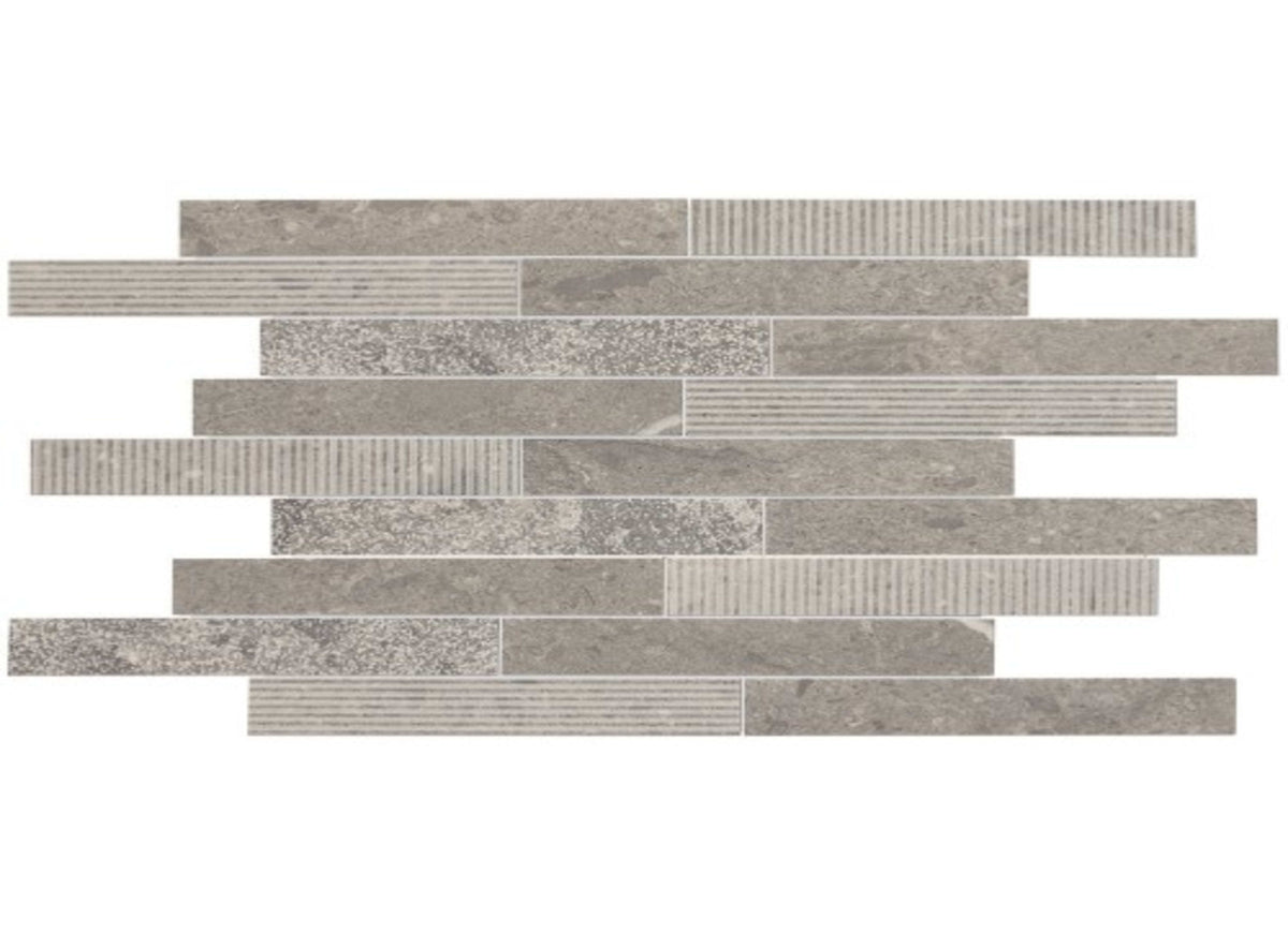 Center City in Arch Grey Linear Brick Joint
