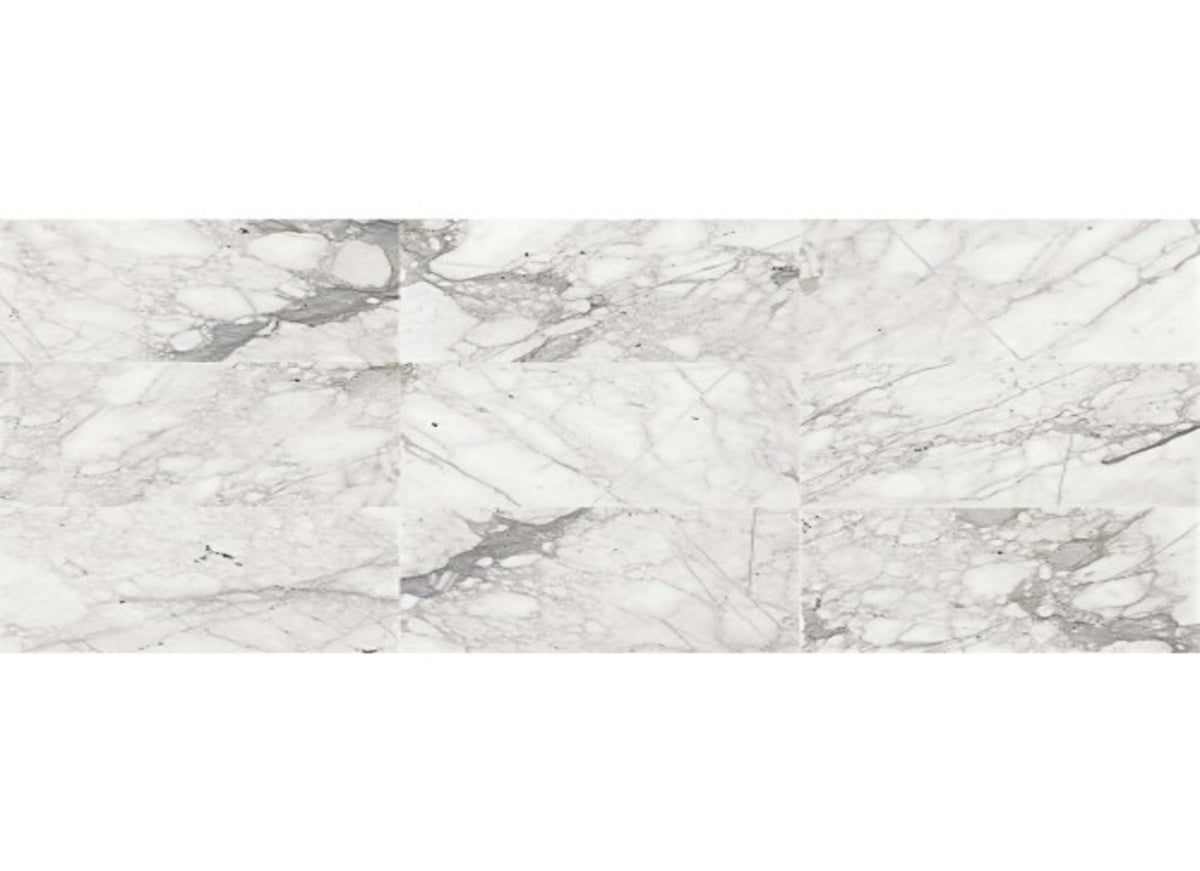 Marble Collection in Venetian Calacatta 12x12 Honed