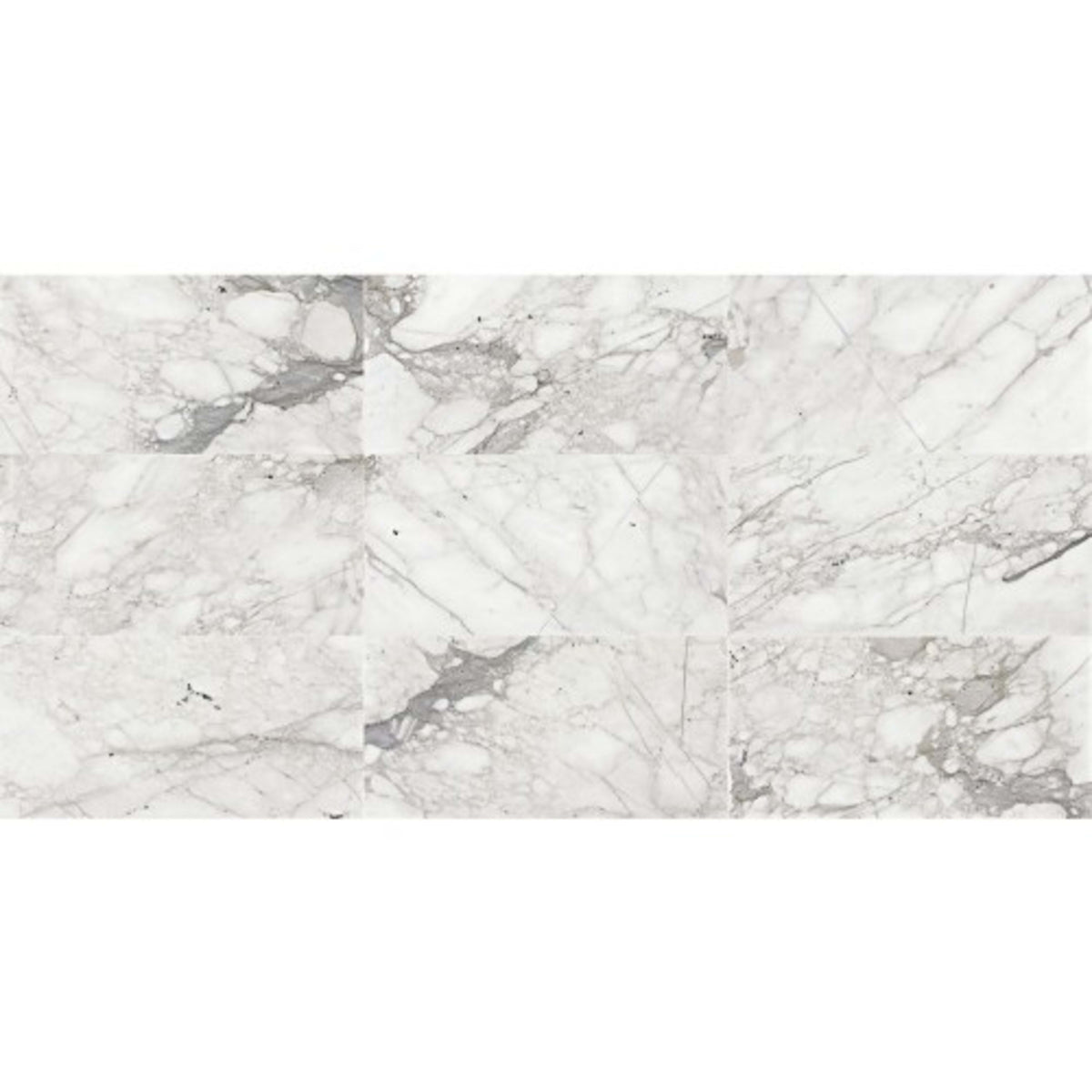 Marble Collection in Venetian Calacatta 18x18 Polished Natural Stone
