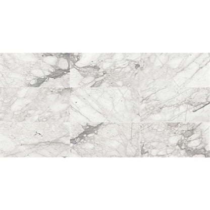 Marble Collection in Venetian Calacatta 18x18 Polished Natural Stone