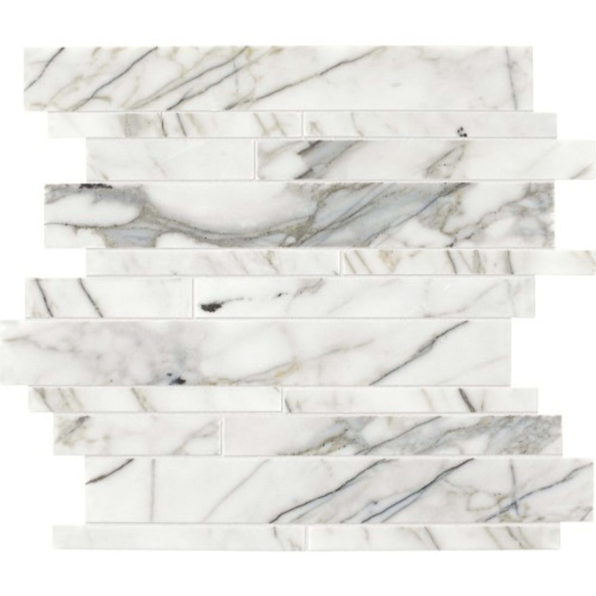 Marble Collection in Venetian Calacatta Random Linear Natural Stone
