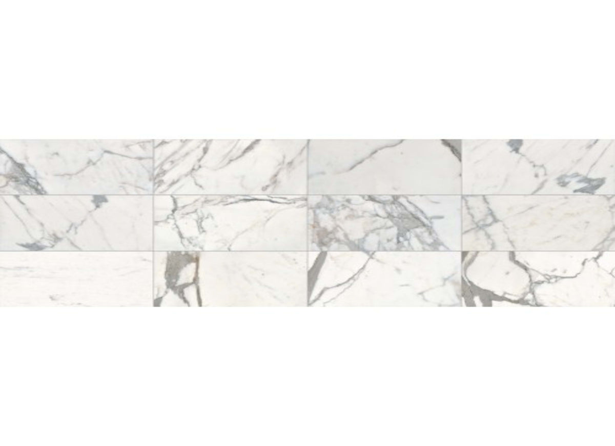 Marble Collection in Calacatta Gold 12x24 Honed