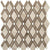 Diamond in Wooden White-Athen Gray-Thassos White Natural Stone