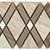 Diamond in Wooden White-Athen Gray-Thassos White Listello Natural Stone