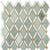 Diamond in Ming Green Light-Thassos White-Honey Onyx Natural Stone