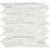 Marble Collection in First Snow Elegance 11.5 X12 Random Natural Stone