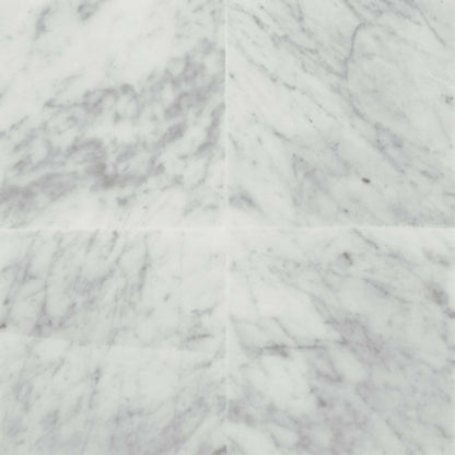 Marble Collection in Carrara White 3x6 Honed Natural Stone
