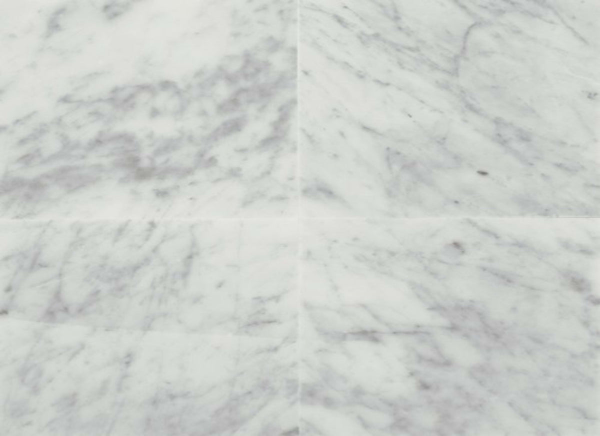Marble Collection in Carrara White 3x6 Polished