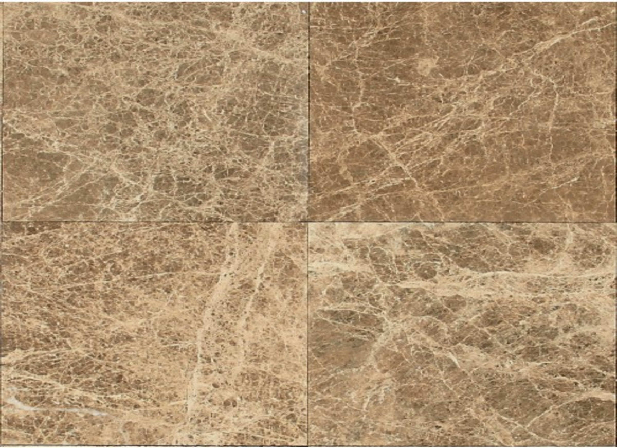 Marble Collection in Emperador Light Classico 4x4 Polished