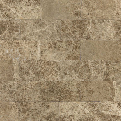 Marble Collection in Emperador Light Classico 3x6 Polished Natural Stone