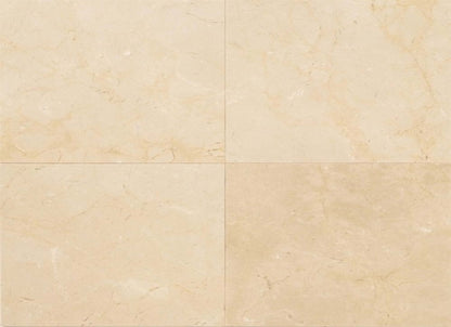 Marble Collection in Crema Marfil Elegance 12x12 Polished