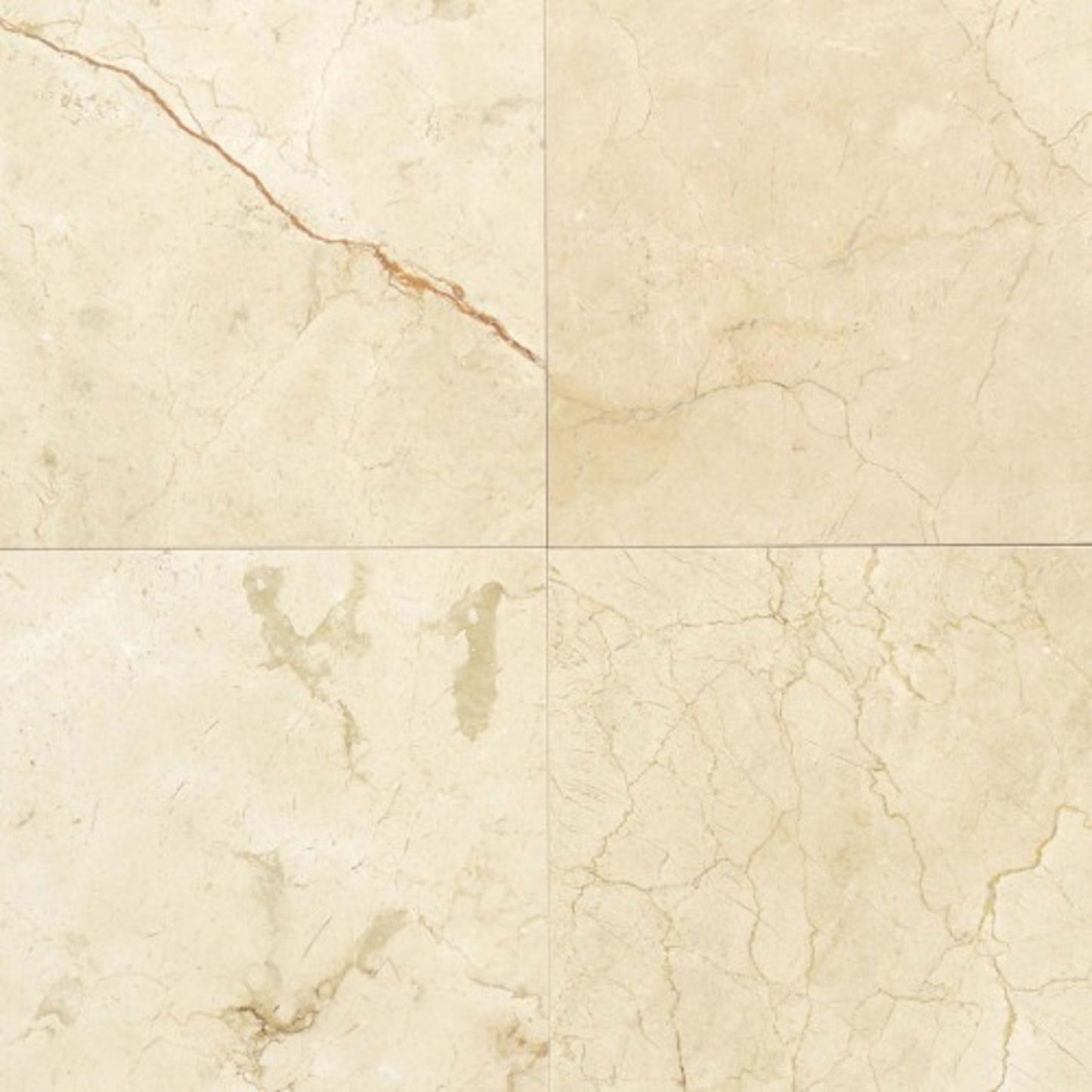 Marble Collection in Crema Marfil Classico 12x12 Honed Natural Stone