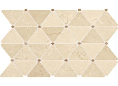 Marble Collection in Crema Marfil Classico Triangle
