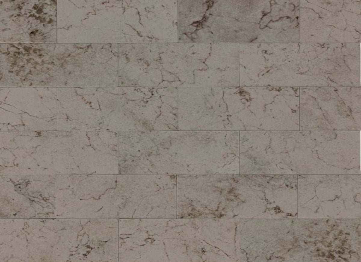 Marble Collection in Silver Screen 3x6 Honed