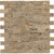 Travertine Collection in Noce Brick Joint Natural Stone