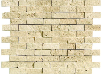 Travertine Collection in Torreon Brick Joint