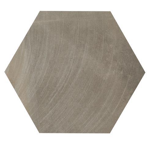 Disk in Beige - Hexagon Tile