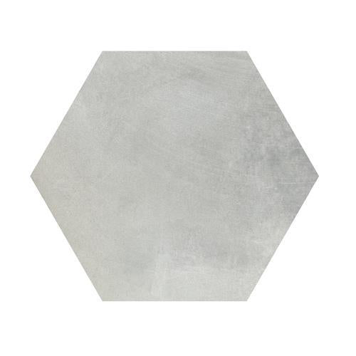 Disk in Grey - Hexagon Tile