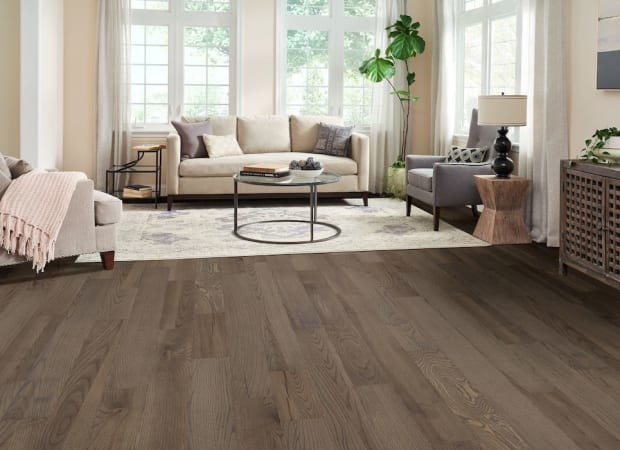 Standing Timbers Ash Engineered in Mountainside Taupe 6.5" | Bruce