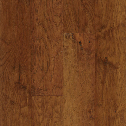 American Scrape Hickory Engineered in Cajun Spice Hardwood