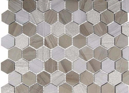 Excalibur in Smokey Tan 1 1/4" Hexagon