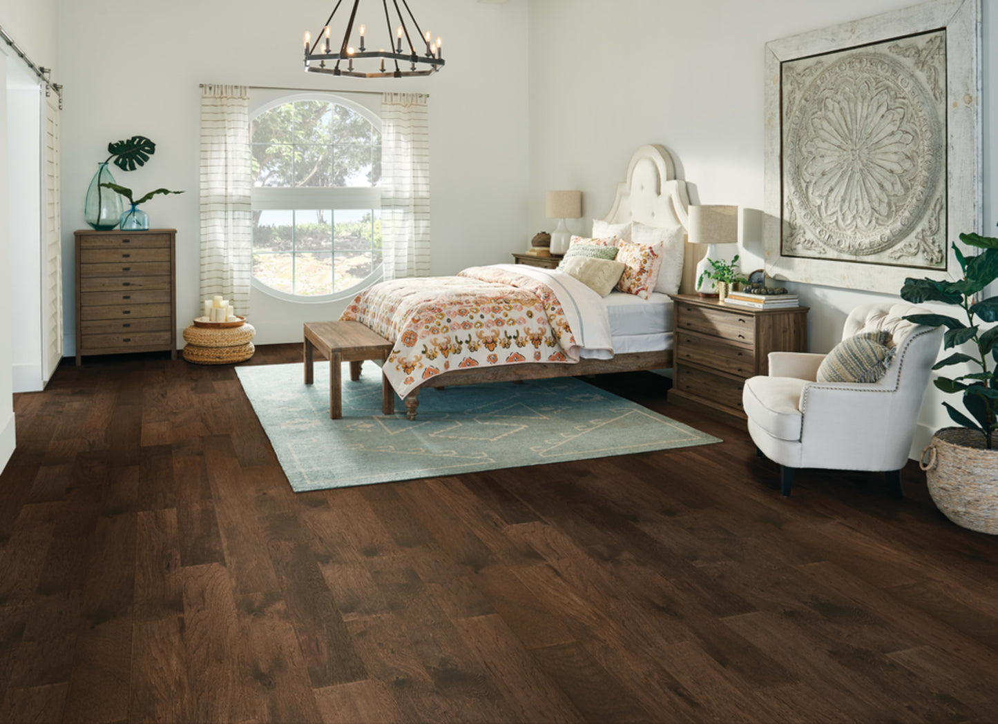 HydroBlok Hickory Engineered in Forager Brown
