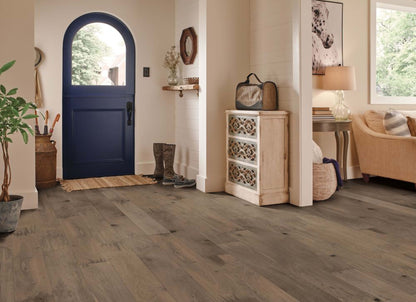 Nature's Canvas Hickory Engineered in Mystic Vapor 4, 5, 6.5"
