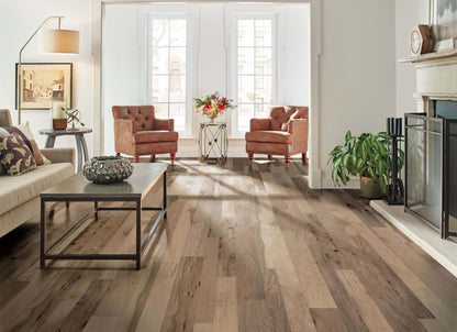 Nature's Canvas Hickory Engineered in Graphic Gray 4, 5, 6.5"