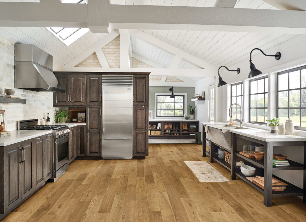 HydroBlok White Oak Engineered in Contemporary Retreat 6.5"