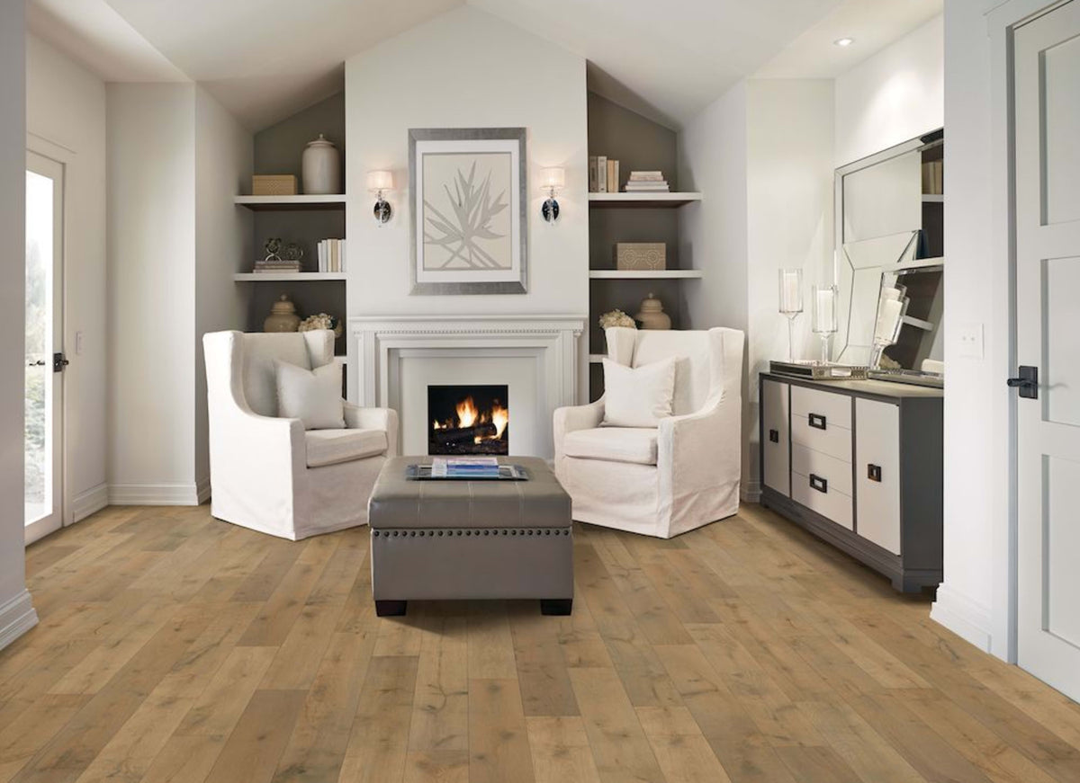 Nature's Canvas White Oak Engineered in Simple Beauty 7.48"