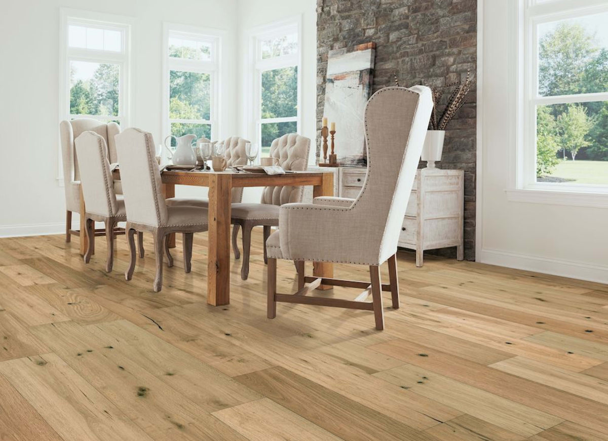 Nature's Canvas White Oak Engineered in Smokey Note 7.48"
