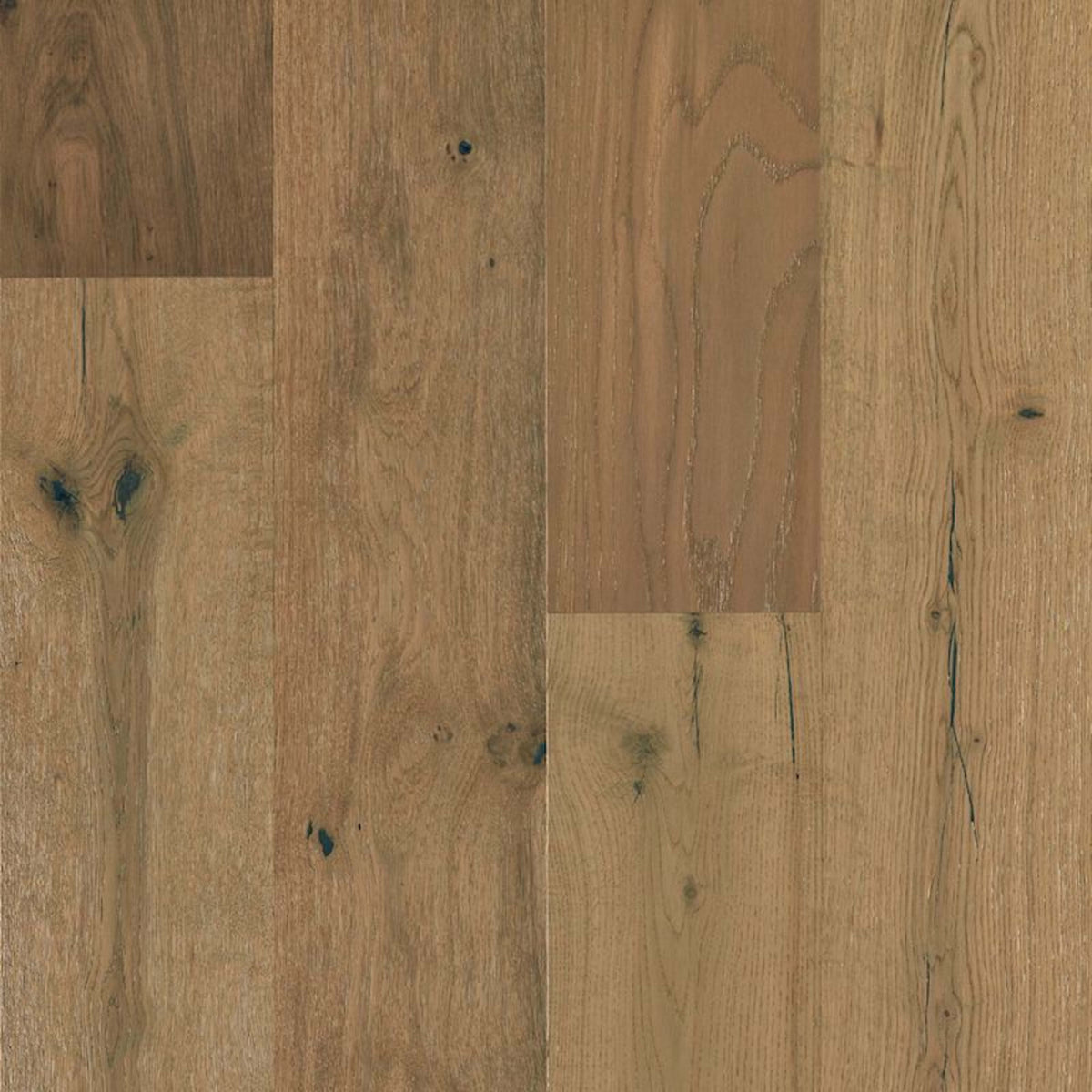 Nature's Canvas White Oak Engineered in Barley And Hops 7.48" Hardwood