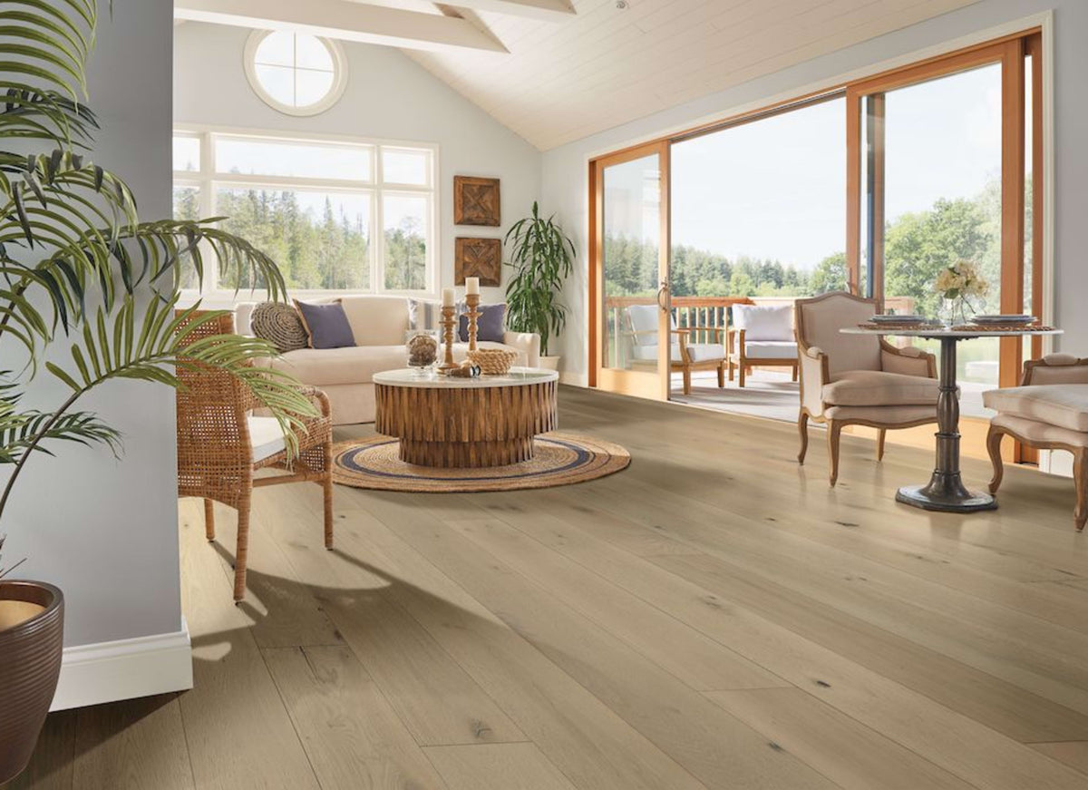 Nature's Canvas White Oak Engineered in Balmy Breeze 9.07"