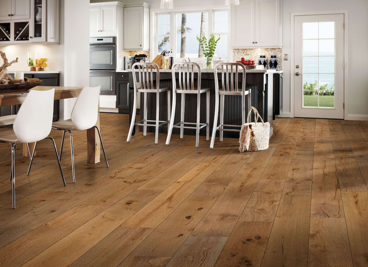 Nature's Canvas White Oak Engineered in Destination Brown 6.455"