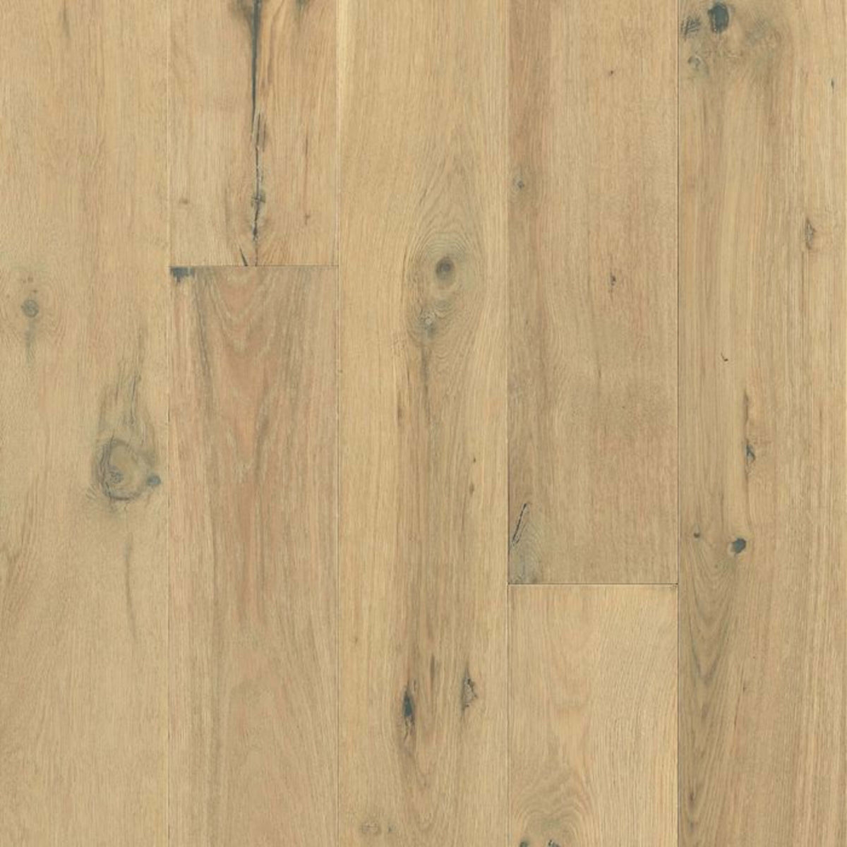 TimberBrushed Bronze  White Oak Engineered in Seaside Perfect 5" Hardwood