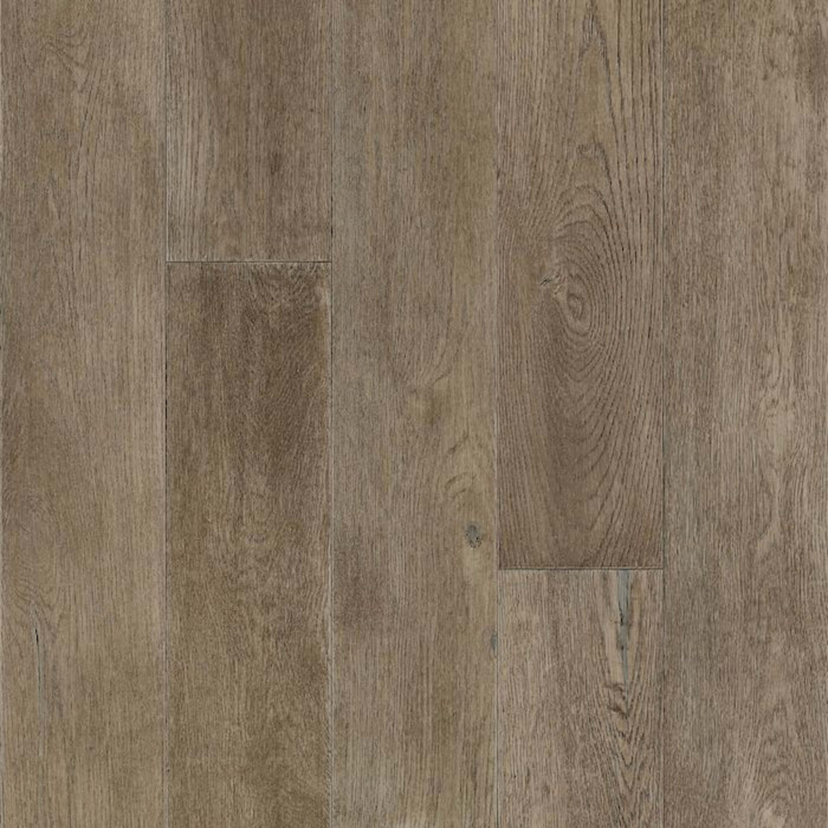 TimberBrushed Bronze  White Oak Engineered in Cool Interior 5" Hardwood