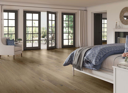 TimberBrushed Gold  Hickory Engineered in Deep Etched Mountain Retreat 7.48"