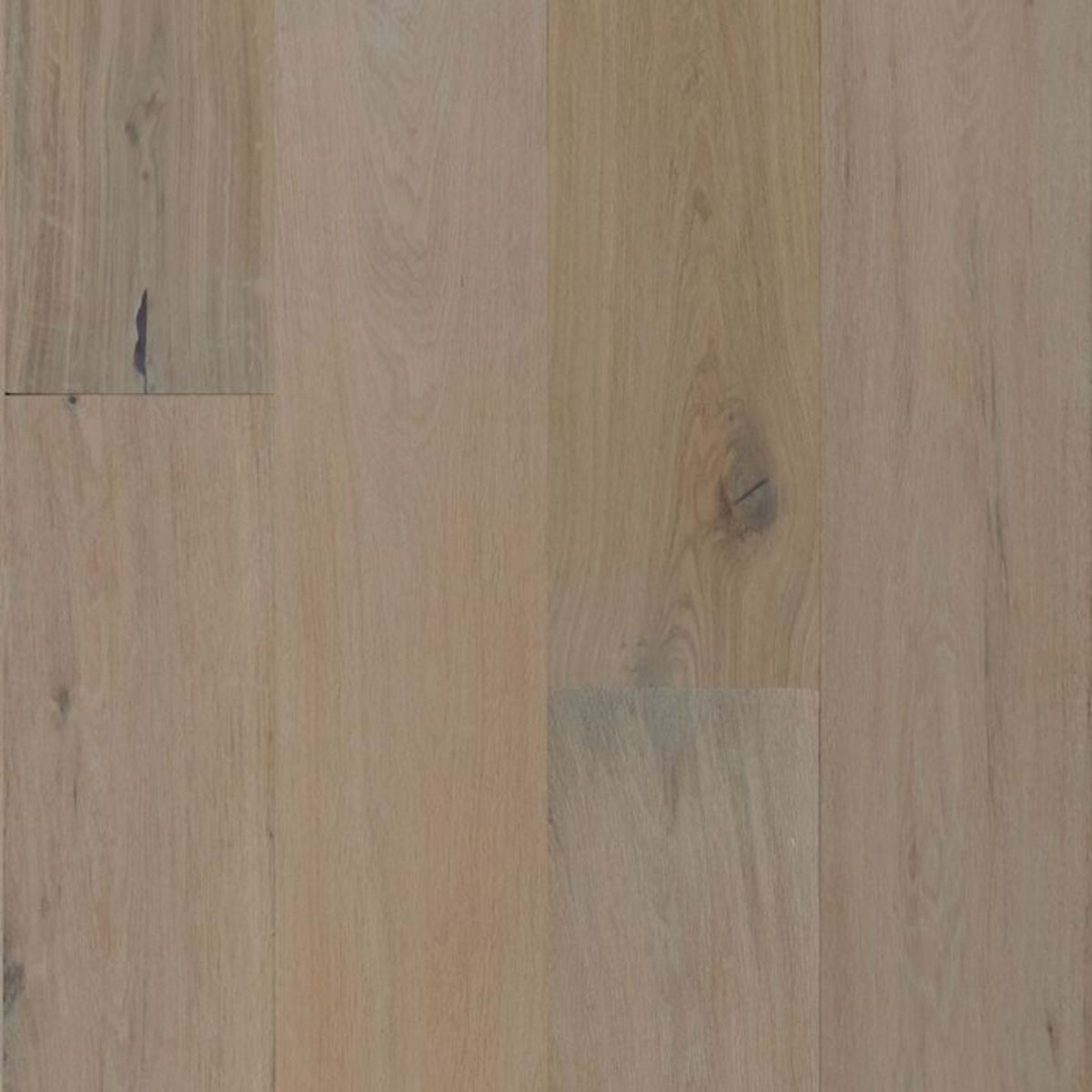 TimberBrushed Platinum  White Oak Engineered in Decadent Tan 9.056" Hardwood